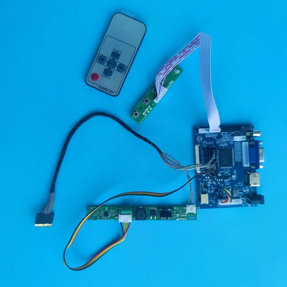 

Kit for 1024X768 30PIN 9.7" LCD panel LP097X02-SLA8/SLP5/SLD5/SLD6/SLE6 2AV VGA HDMI-compatible controller board remote LED