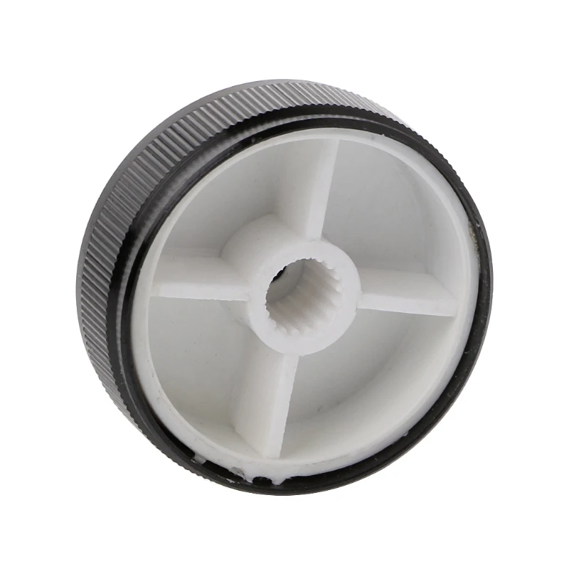 

Aluminum Alloy Rotary Control Potentiometer Knob 30x10mm 6mm Shaft Hole