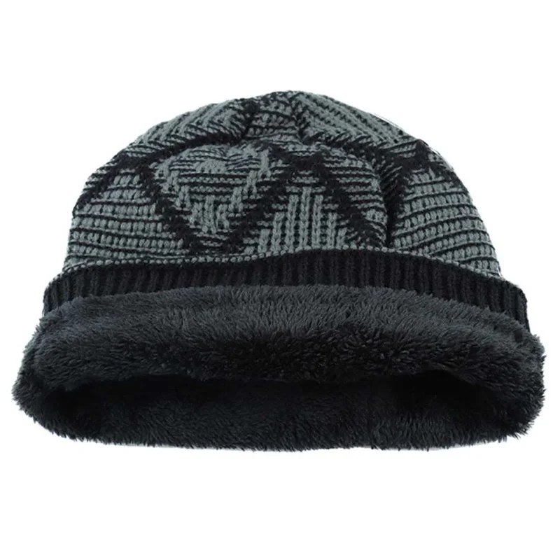 2018 New brand Winter Men Sport Hat Warm Soft Hiking Cap Lattice Style 2019 | Caps