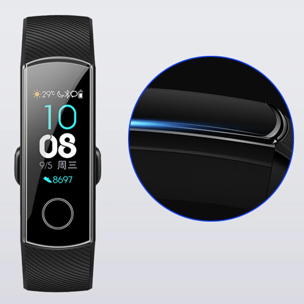 3 шт. ТПУ Взрывозащищенная мягкая защитная пленка HD для Huawei Honor Band 5 | Электроника