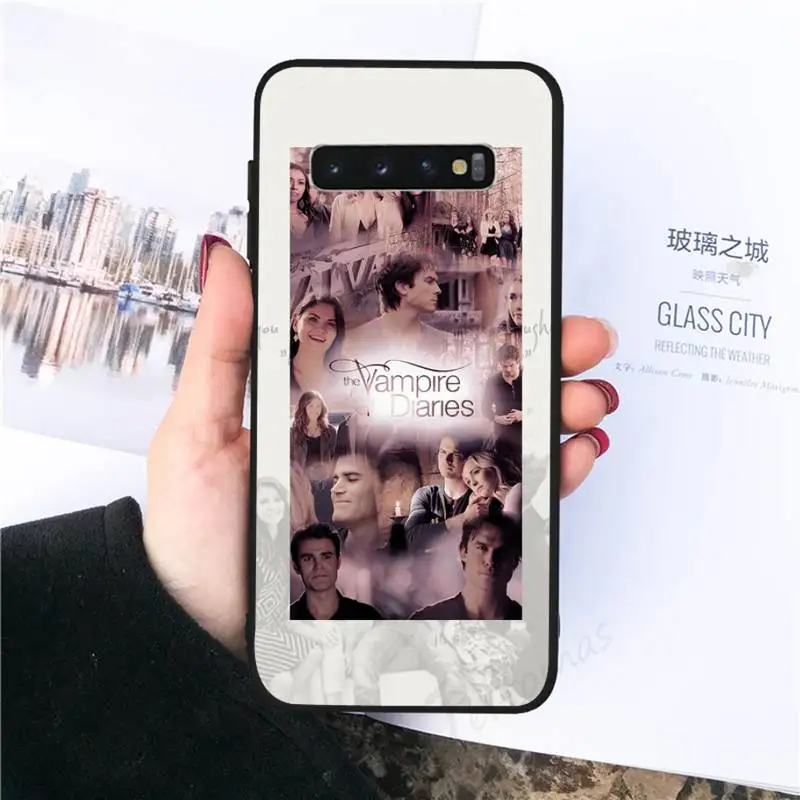 

The Vampire Diaries Stefan Damon Salvatore Phone Case For Samsung galaxy S 7 8 9 10 20 edge A 6 10 20 30 50 51 70 note 10 plus