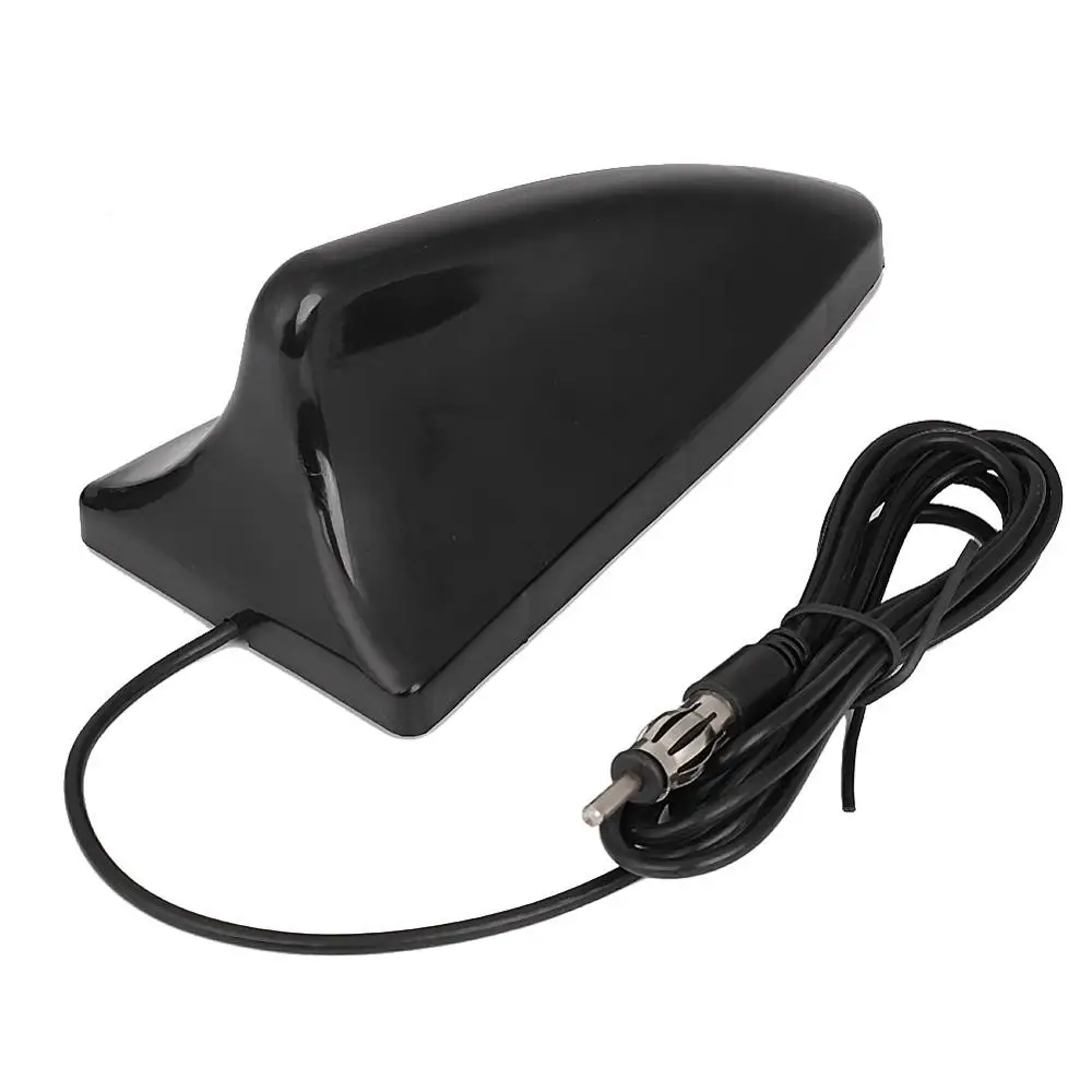 Universal Car Shark Fin Antenna Auto Radio Signal Aerials Roof Antennas FM 12V Sturdy and durable No Drilling Required | Автомобили и