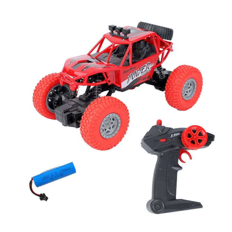 1:16 Climbing Bike Four-wheel Drive Remote Control Off-road Vehicle High Speed RC Car Children's Electric Toy enlarge