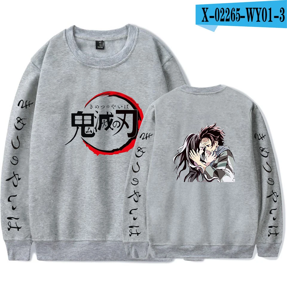 Demon Slayer Толстовка для мужчин Горячая комбинация эксклюзивная толстовка модная популярная осенне-зимняя одежда XXS-4XL - Цвет: 15