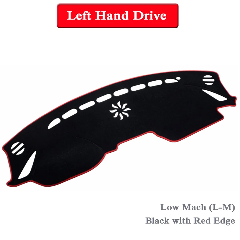 Коврик для защиты приборной панели от света коврик розовый Mazda 6 Atenza GJ GL 2016-2019 LHD &amp