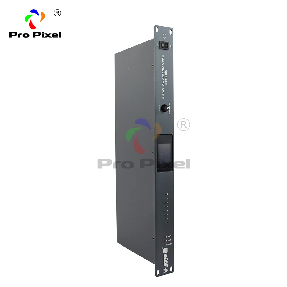 V-Show 2021 Новое обновление 8 портов DMX Artnet RDM консоль выход 8x512 4096 каналов 3PIN или 5PIN