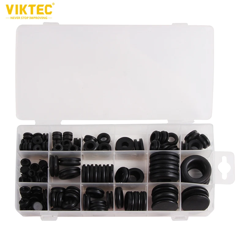 

VT13799 125pcs Rubber Grommet Assortment
