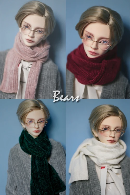 

BJD doll clothes wool scarf 3 color to choose for 1/3 1/4 BJD SD DD MSD MDD SD13 SD17 Uncle POPO68 SSDF doll clothes accessories