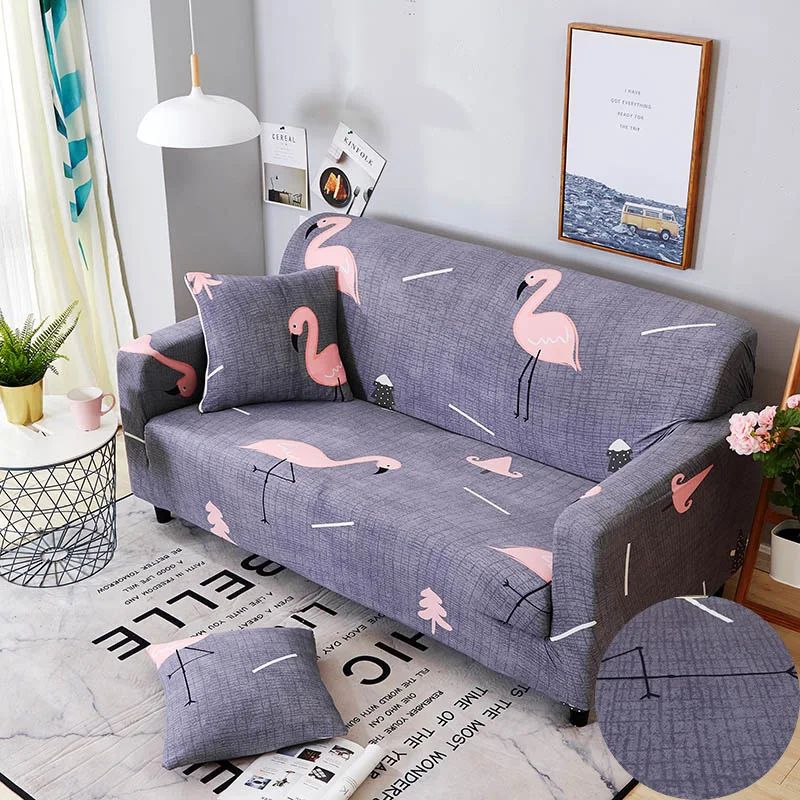 

Stretch Fabric Flower Printing Sofa Cover All-inclusive Couch Cover Sofa Towel Loveseat Armchairs Protector Furniture cubre sofa