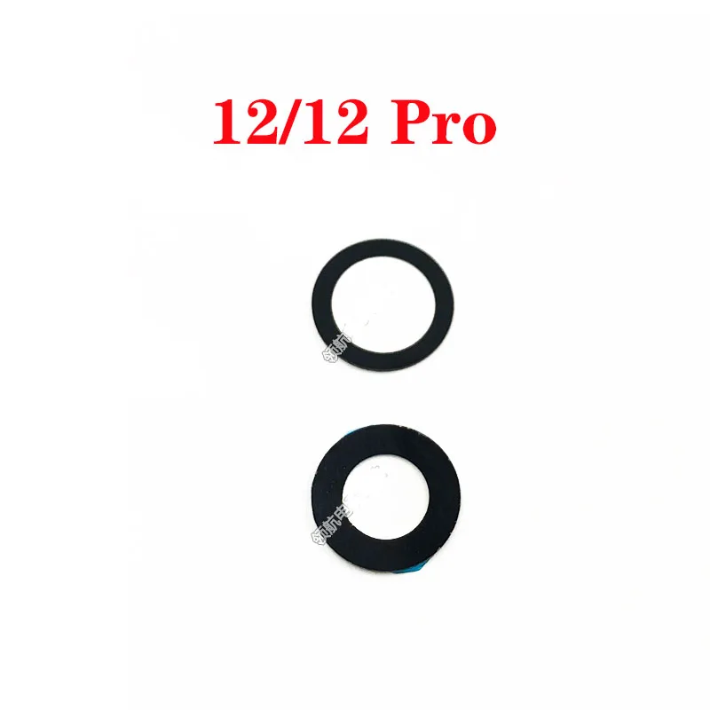 

New Rear back camera glass lens replacement with sticker For Iphone 12 12 Pro