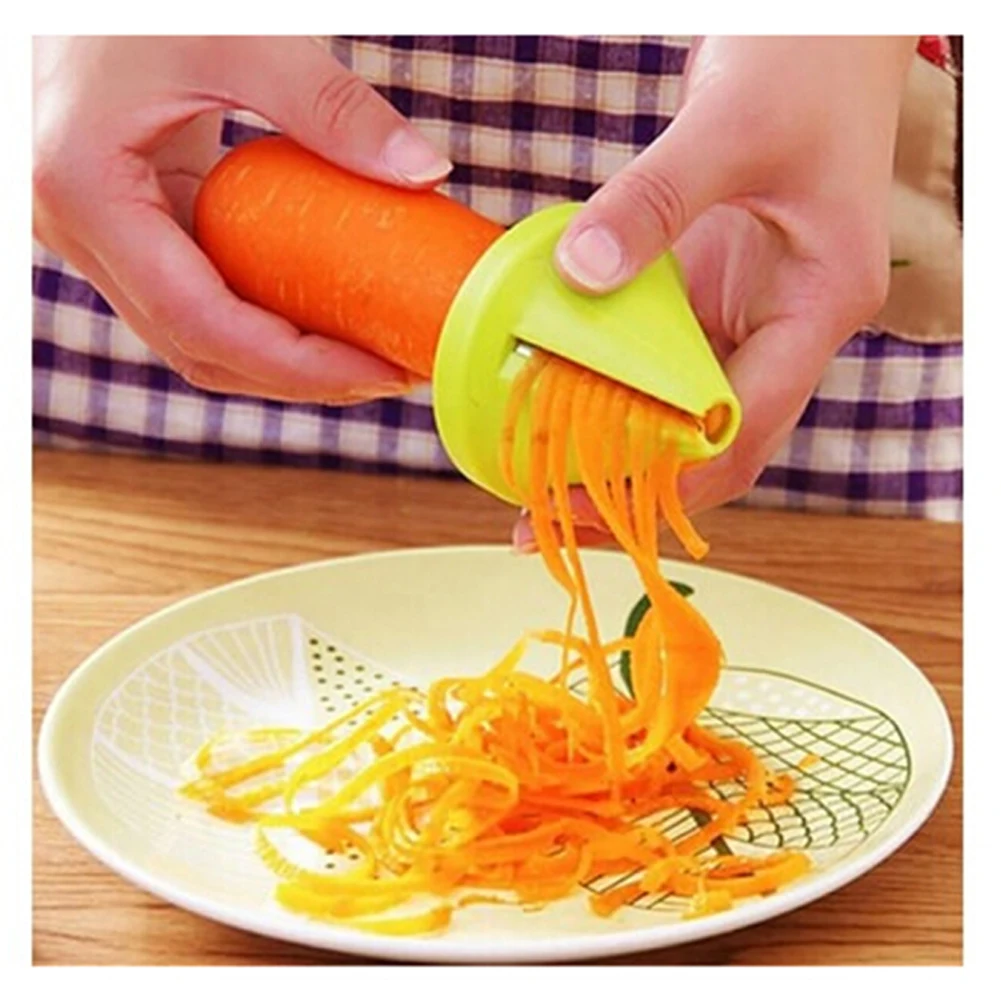 

Vegetable Fruit Multi-function Spiral Shredder Peeler Kitchen Tools Manual Potato Radish Shredder Grater Kitchen Suppies