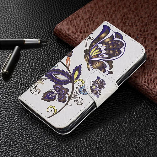 Butterfly and Flower Стиль, экокожа(полиуретан), кожаный бумажник на магните чехол для Nokia 2,2 3,2 4,2 7,1 5,1 3,1 2,1 5 3 1 плюс подставка держатель для карт Капа Coque - Цвет: Butterfly and Flower