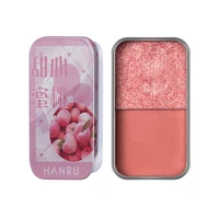 metal box two color eyeshadow matte pearlescent makeup compact and portable eyeshadow palette for women makeup palette