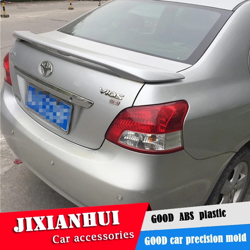Спойлер для Yaris 2008-2013 Toyota JSDL спойлер из АБС-пластика цвет заднего крыла автомобиля