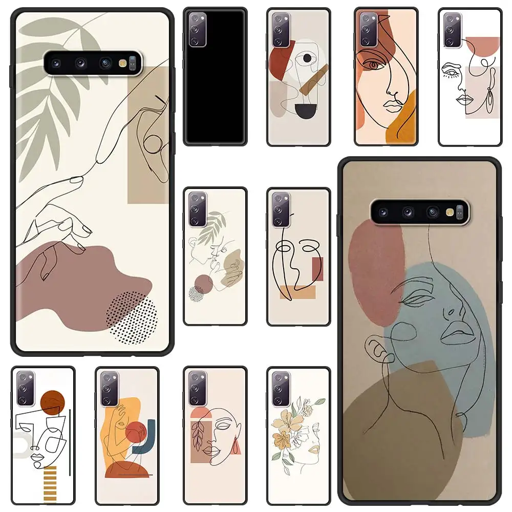 Черный мягкий чехол для Samsung Galaxy S20 FE S10E S10 Lite S9 S8 Plus Ultra 5G телефона противоударный