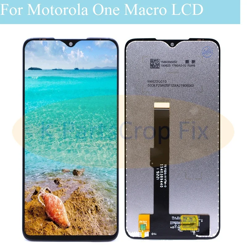 6.2 Inch For Motorola Moto One Macro LCD Display Touch Glass Sensor Screen Digitizer Assembly for xt2016-2 lcd With tools | Мобильные