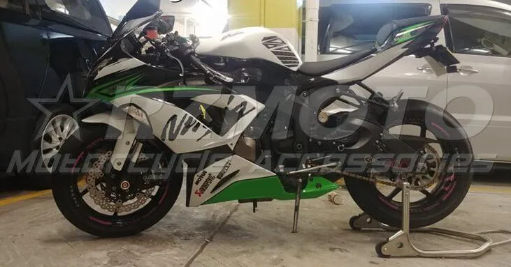 

Литьевая пресс-форма, новый комплект обтекателей из АБС-пластика для kawasaki Ninja ZX-6R ZX6R 2013 2014 2015 2016 2017 2018, комплект кузова, крутой велосипед