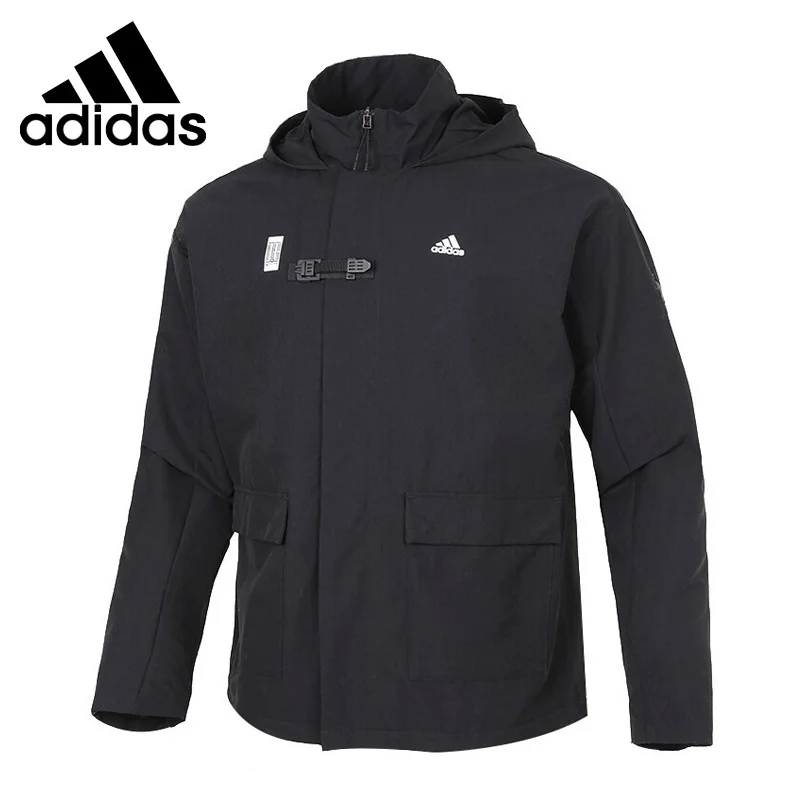 

Оригинальное новое поступление, мужская теплая куртка Adidas WJ JKT, спортивная одежда с капюшоном