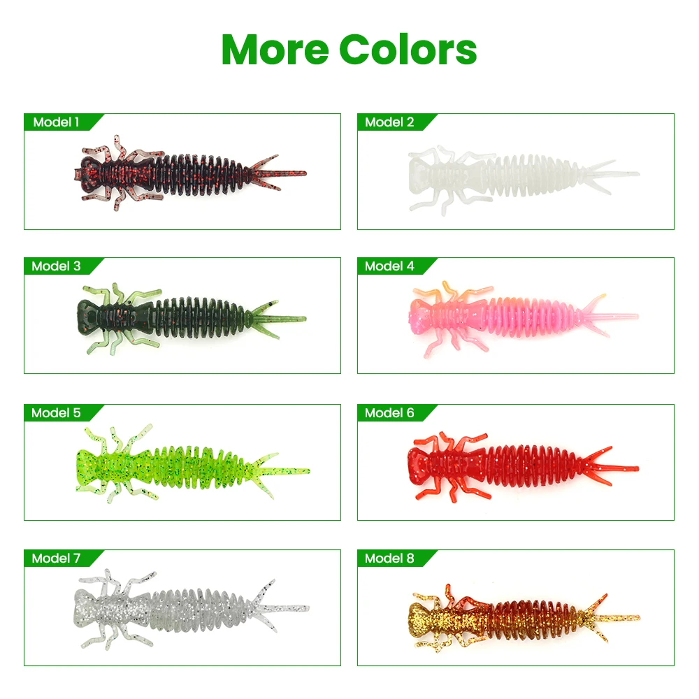 Приманка рыболовная пластиковая 55 мм 1 4 г 4/8 шт. | Спорт и развлечения