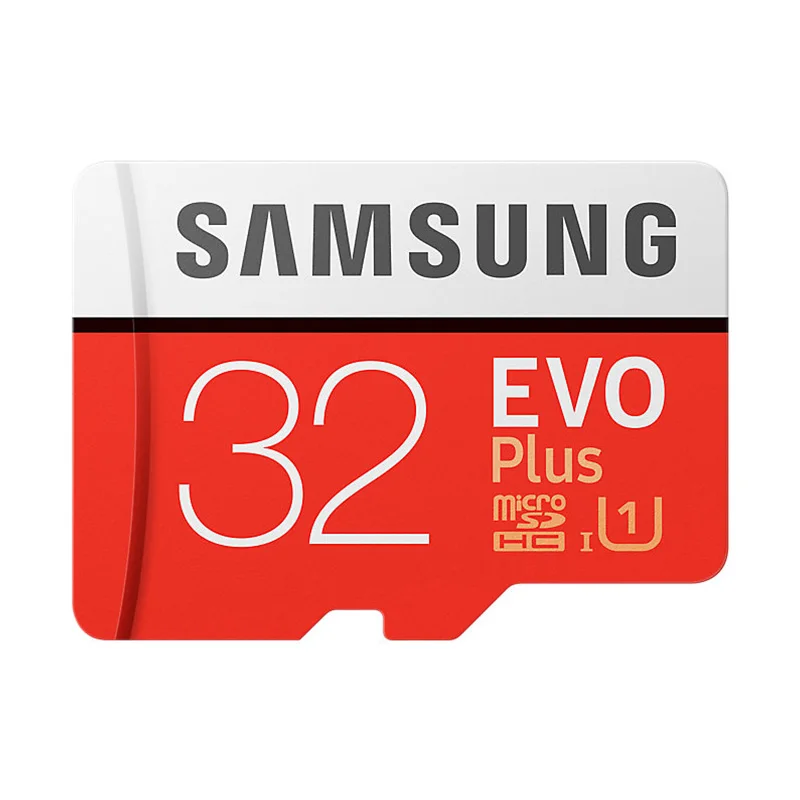 SAMSUNG EV0 Plus Evo+ Micro SD карта памяти 32 Гб 64 Гб 128 ГБ 256 ГБ 512 ГБ SDHC SDXC C10 TF карта флэш-карта - Емкость: 32GB U1