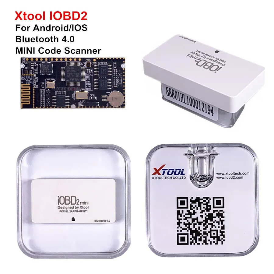 

50 шт. DHL 100% оригинальный XTOOL IOBD2 Мини работает на Android IOS Mini IOBD2 Bluetooth OBD2 диагностический инструмент такой же, как ELM327 ELM 327