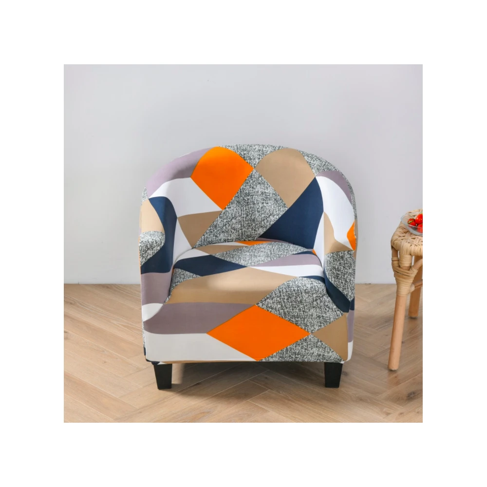 

Клубный чехол для кресла, эластичные чехлы на кресла, чехол на стул с принтом для ванной, чехлы на диван для барной стойки, гостиной