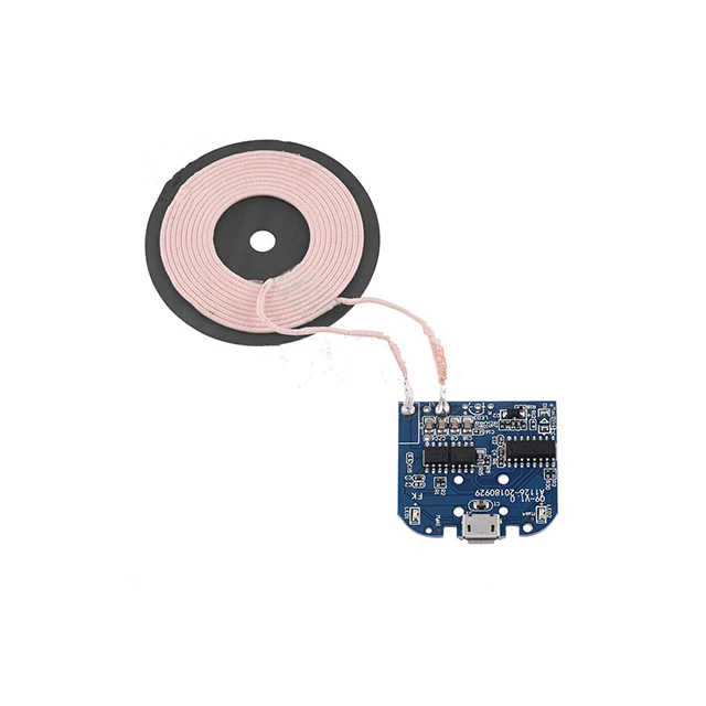 Мощный модуль беспроводного передатчика 5 Вт 1 А DIY Беспроводное зарядное