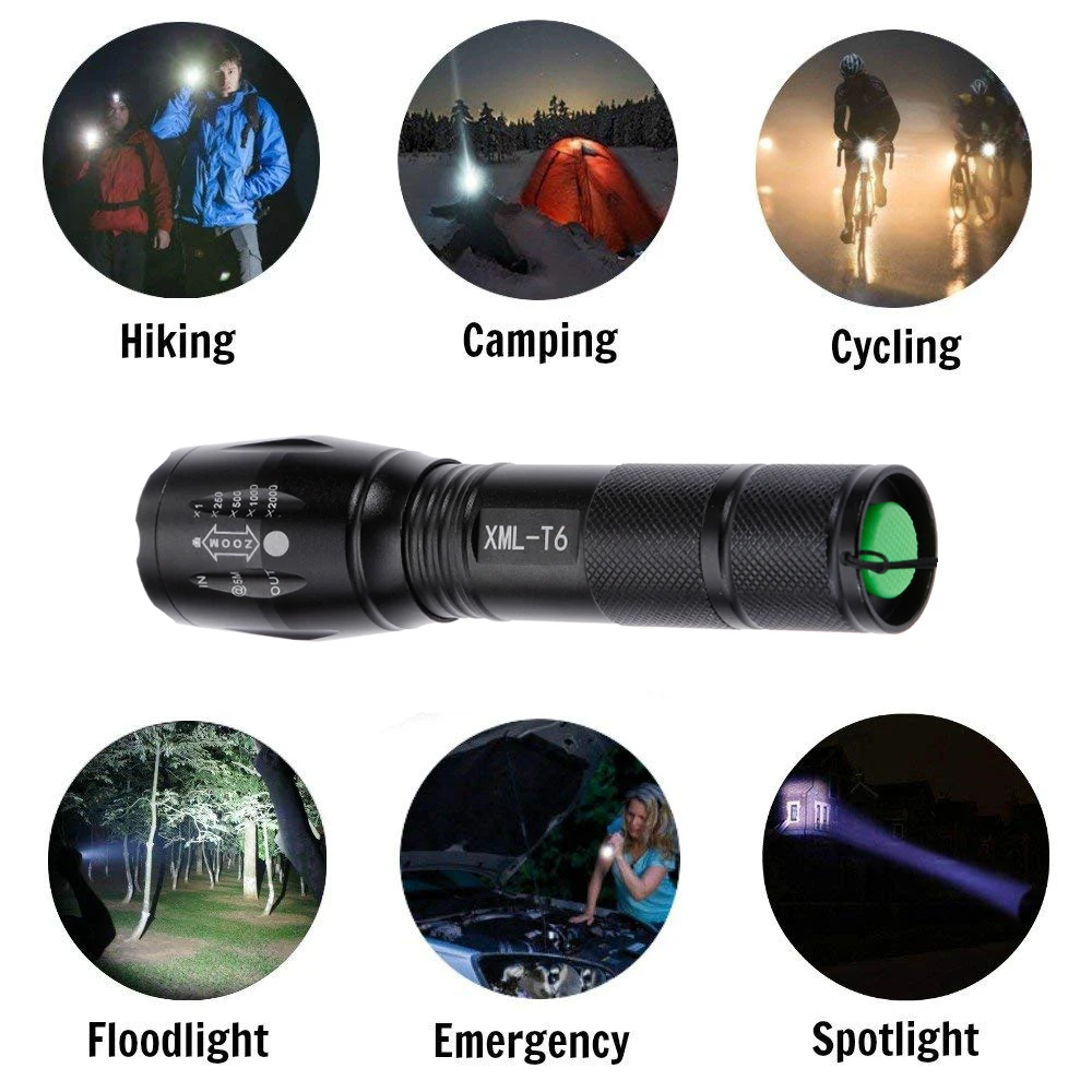 

LED 8000 Lumen Bicycle Light 5 Mode CREE Chip XM-L T6 Bike Lights Front Torch Waterproof Flashlight Lamp bike assessoires
