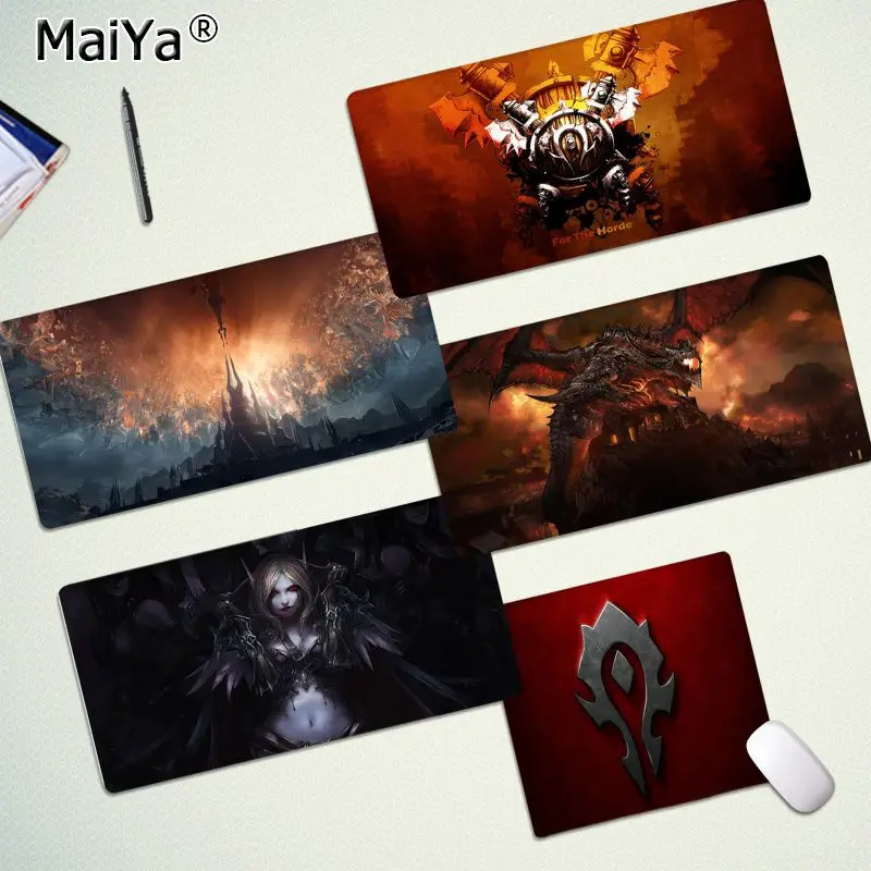 Maiya World of Warcraft красивый коврик для мышки в стиле аниме версия скорости/управления