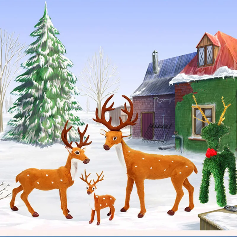 2020 рождественские украшения искусственное дерево украшение 4 размера домашний