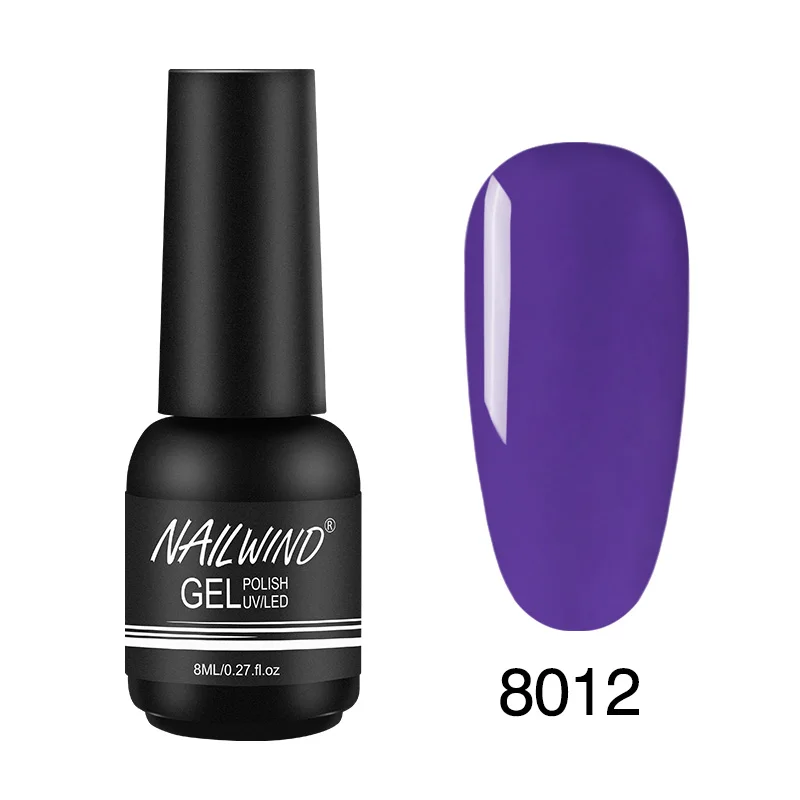 8012 Гель nailwind лак для ногтей маникюрный набор УФ светодиодный полиграфический Гель Дизайн ногтей основа Топ праймер покрытие rosalind гель-лаки для ногтей - Цвет: 8012