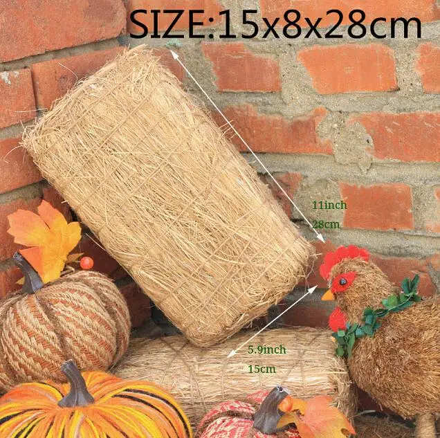Винтажные кирпичные тюки L11 &quot деревенские сена украшение для дома праздничные