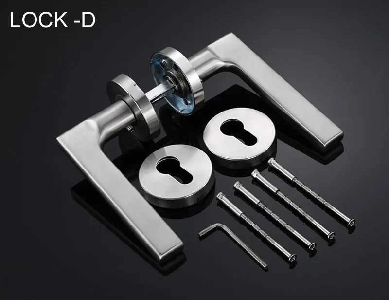 

Нержавеющая сталь 304, разделенная ручка дверного замка, ручка пожарной двери, матовая поверхность, несколько внешних видов