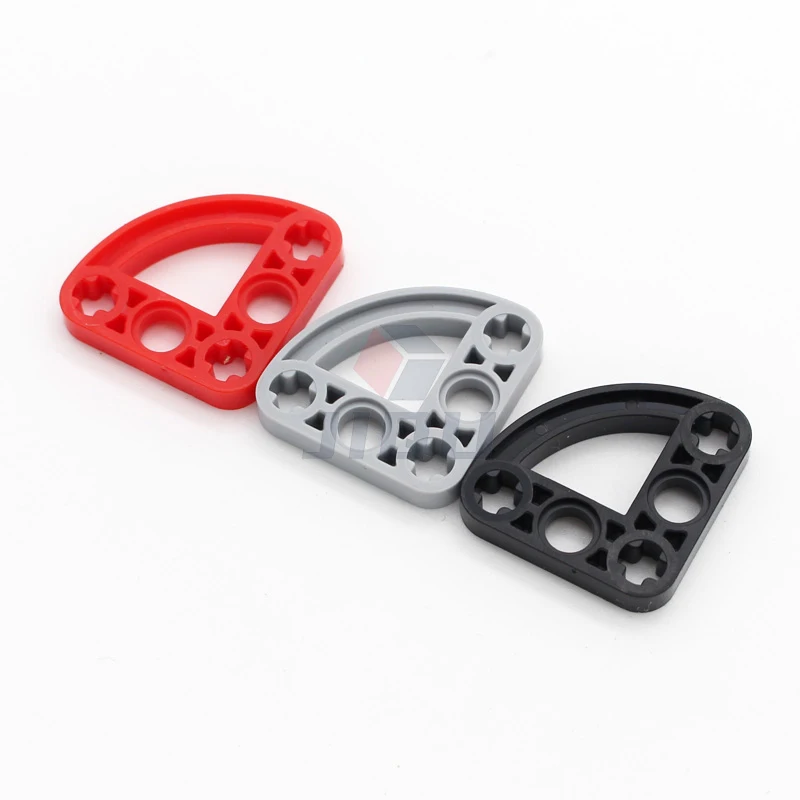 High-Tech Parts 3x3 L-Shape Quarter Ellipse Thin Liftarm 32249 Off-Road Construction Car Model Set Bulk Accessory Building Block |