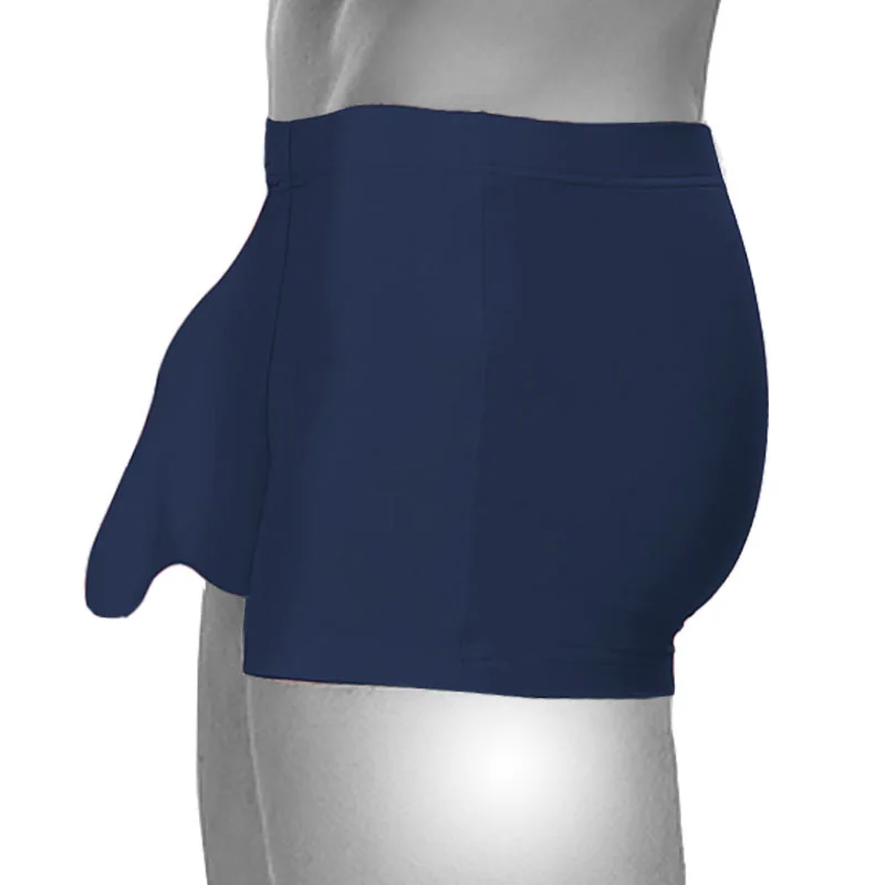 Мужские боксеры сексуальные дышащие трусы с мешочком для пениса шорты мужчин со