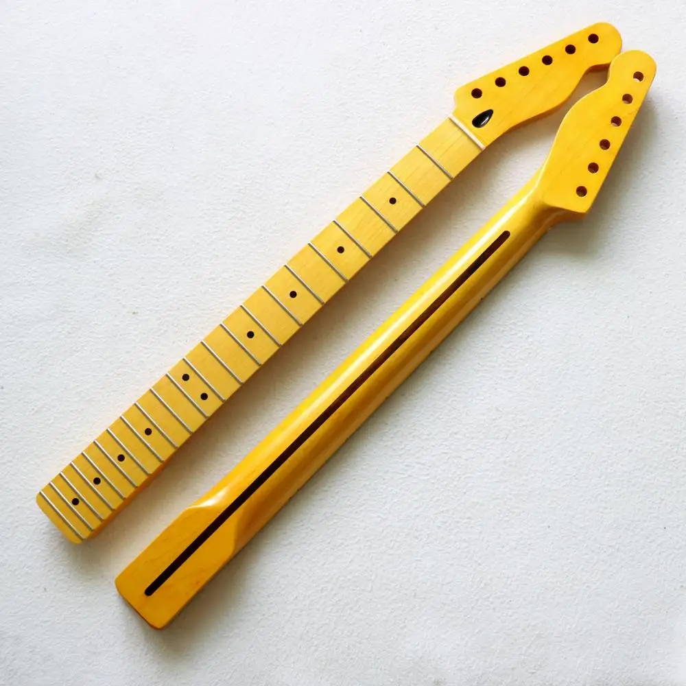 Желтая гитарная ручка с канадским твердым кленовым горлом 22 дюйма|Гитары| |