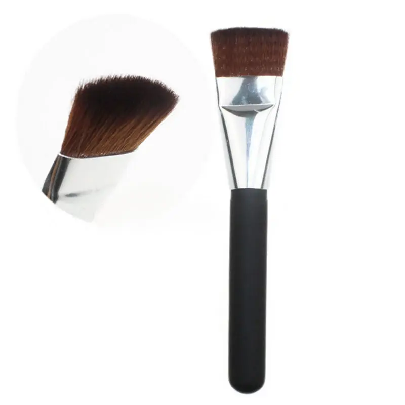Горячая Маленькая плоская контурная кисть ремонт кисти для лица макияж