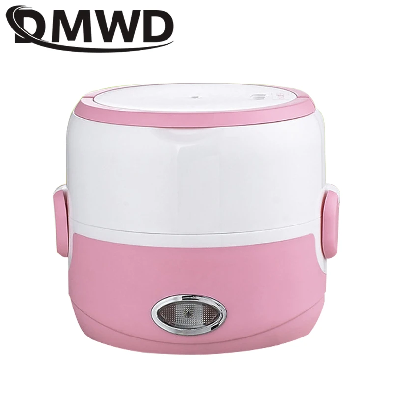 DMWD 110V/220V мини риса Плита электрическое Отопление подогреватель коробки с обедом