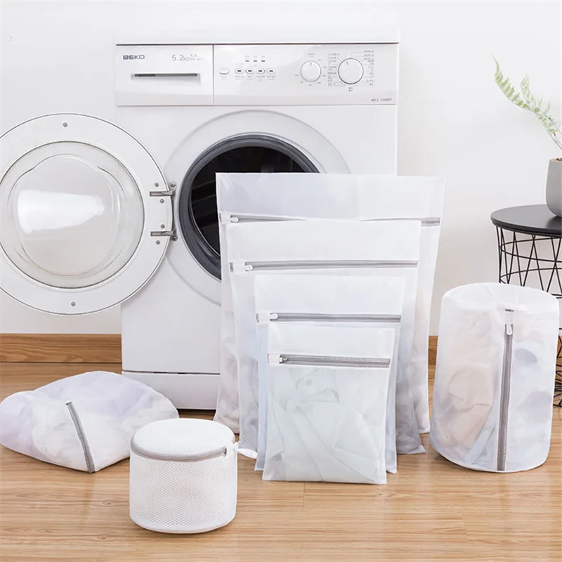 

Mesh Laundry Bag Polyester Laundry Bag Coarse Mesh Laundry Basket Washing Machine Laundry Bag Mesh Bra Bag