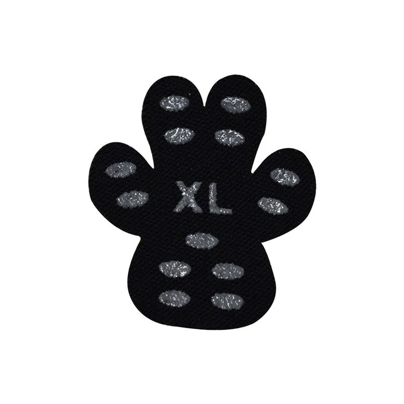 

Black Paw Protectors For Dogs Anti-slip Dog Paw Sticker Disposable Self Adhesive Resistant Dog Shoes Booties Socks Replacement