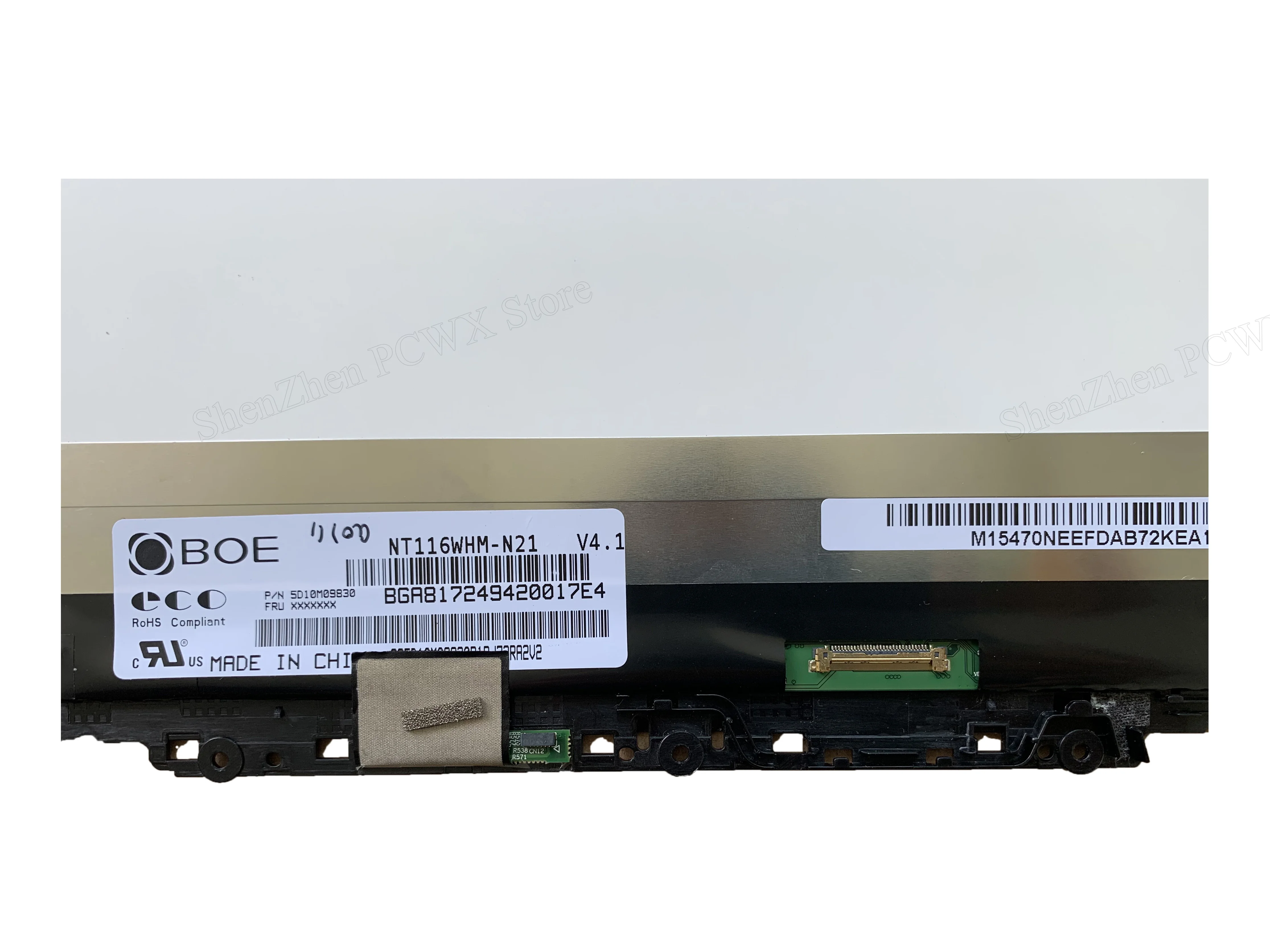 Для ideapad Yoga 310 11IAP 80U2 Lenovo Flex 4 1130 80U3 ЖК сборки HD 1366*768 TN 30pin NT116WHM N42 5D10M36226|ЖК-экран для