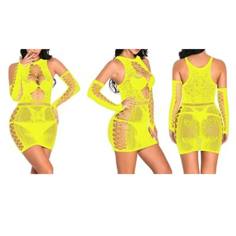 

2020 Hot Sale Women Sexy Mini Dress Hip Halter Hole Print Dress Women Elegant Lady Party Beauty Back Dress