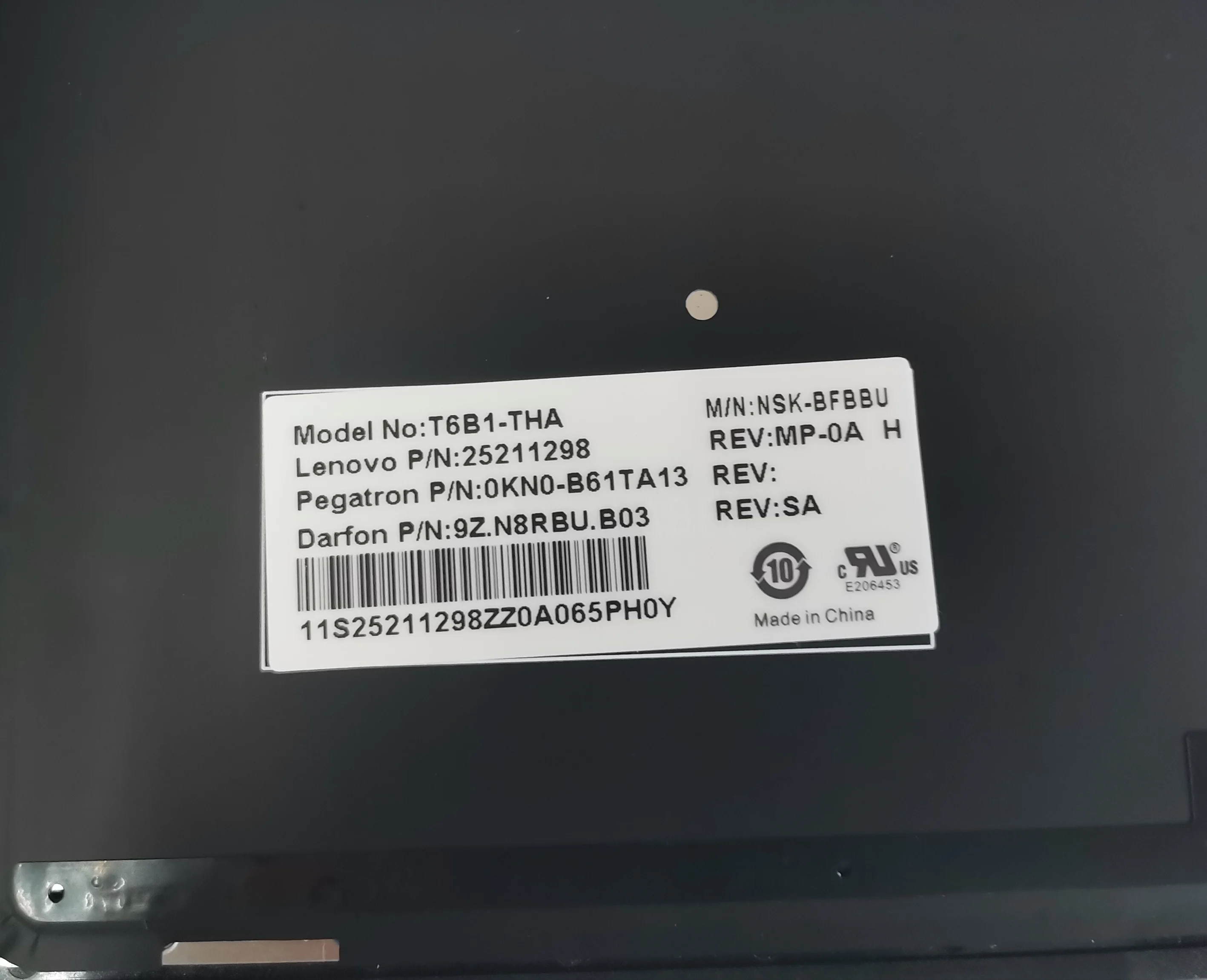Новый Для Lenovo U510 Z710 тайский язык с подсветкой Клавиатура ноутбука FRU T6B1-THA 25211298 9Z.