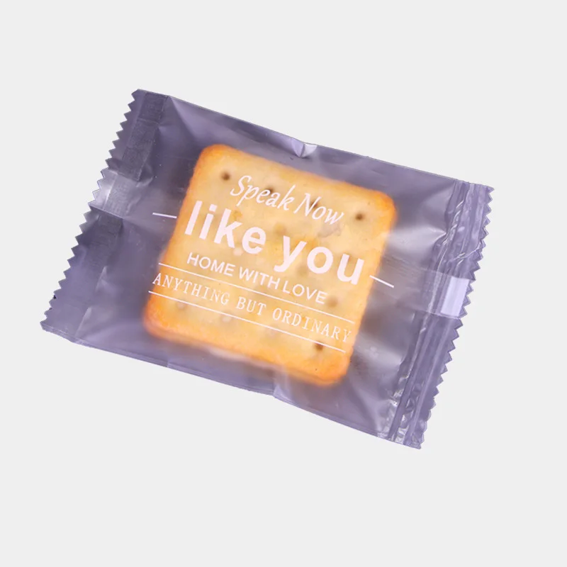 

95pc/lot Hot Seal Transparent Simple Bag Frosted Plastic Cake Biscuit Dessert Candy Packaging Bags Food Packing Party Favors