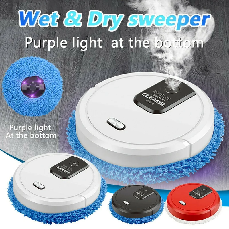 

Sweeping Robot Vacuum Cleaner Rechargeable Wet And Dry Intelligent Automatic Sweeping And Immersion Cleaning Three-in-one Robot