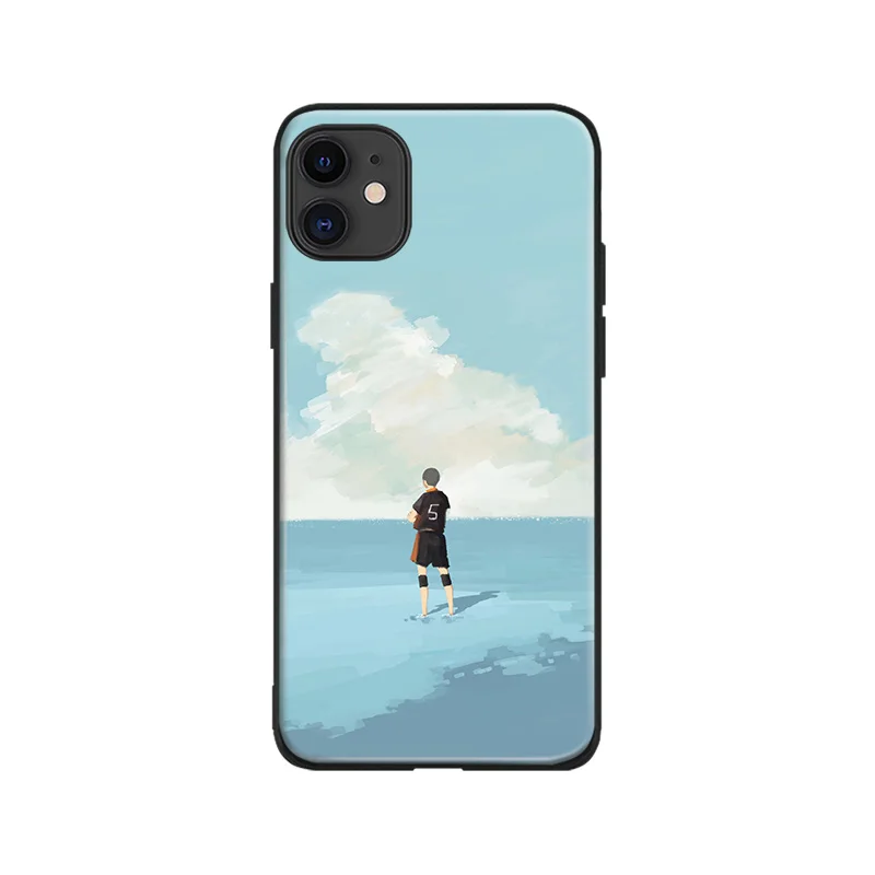 ryunosuke tanaka haikyuu anime phone case cover shell for iphone se 6 6s 7 8 6splus 7plus 8plus x xr xs 11 pro max free global shipping