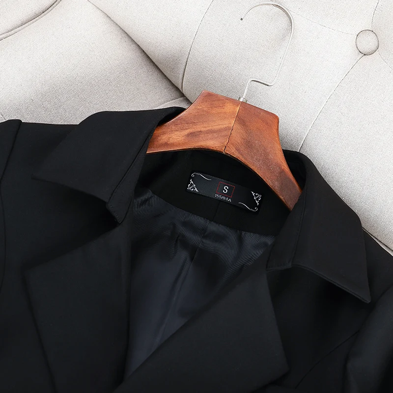 Korean autumn sports jacket women's oversized clothing Plaid sports jacket office women's jacket spring oversized clothing