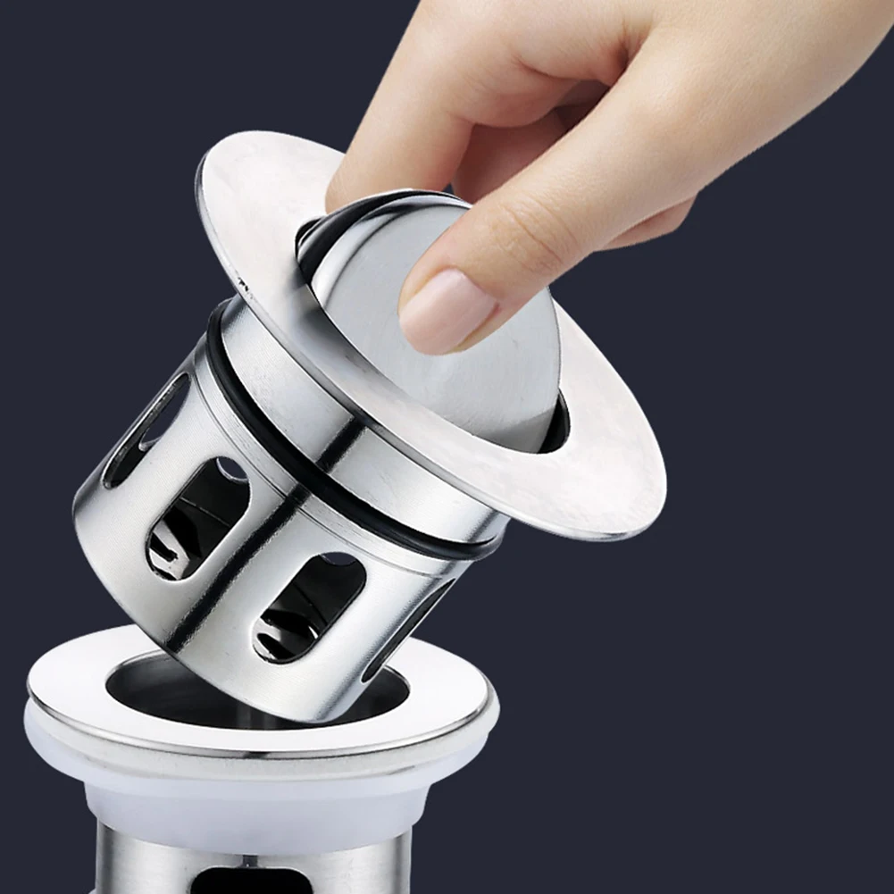 Отказов дренажный фильтр Нержавеющая сталь волосы в ванной Ловец мыть кран для