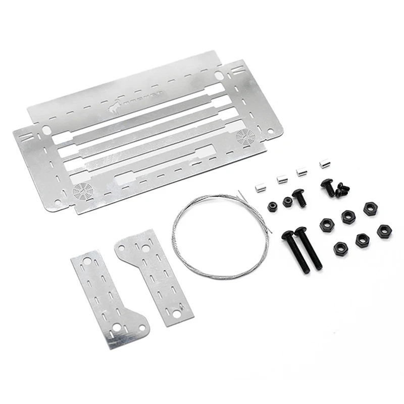 

Traxxas Trx-4 Bronco Metal Tool Box Rear Car Shell Tool Box 1/10 Rc Car Parts
