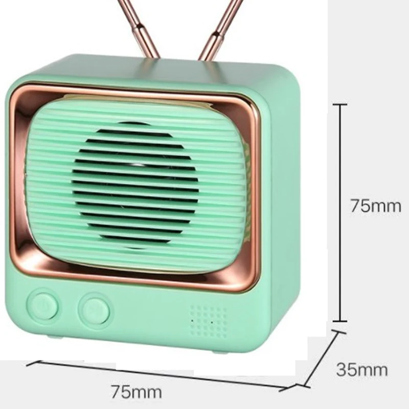 Настольный миниатюрный Fm радиоприемник Dw02 с поддержкой Bluetooth 5 0 и функцией